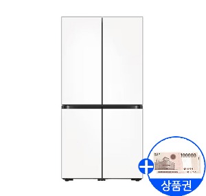 [삼성] 비스포크 4도어 냉장고 846L (에센셜화이트)